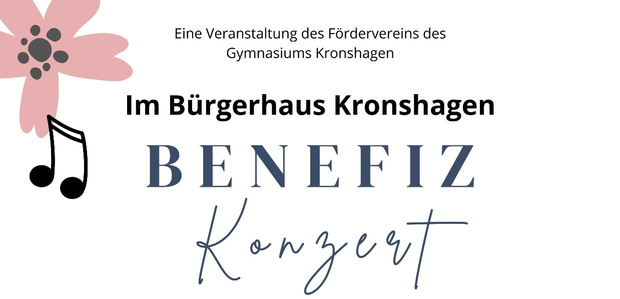 Benefizkonzert Gymnasium Kronshagen 19.06.25