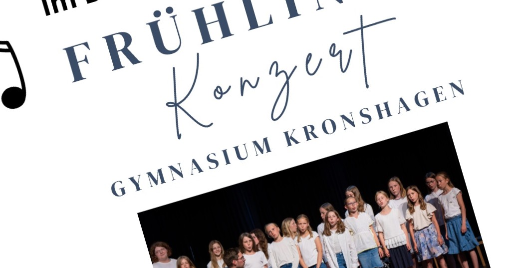 FRÜHLINGSKONZERT AM 21. mAI ab 18.00 Uhr im Bürgerhaus