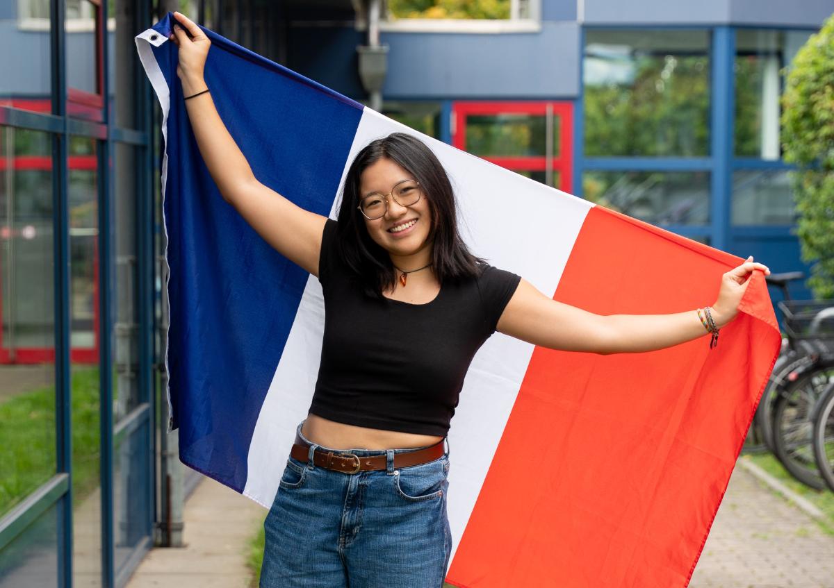 Bienvenue Weltbürgerin!
