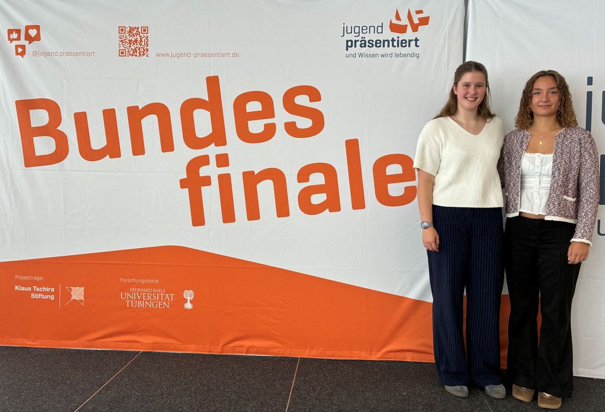 Jugend präsentiert: Zwei GymKro-Schülerinnen im Bundesfinale